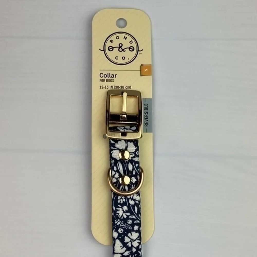Bond & Co Reversible Dog Collar for Small Dogs